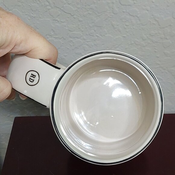 Rae Dunn "enjoy" White Ceramic 12oz Coffee Mug - Picture 7 of 9